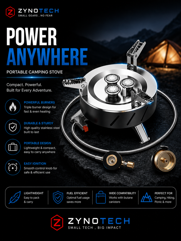 Compact Gas Stove for Outdoor