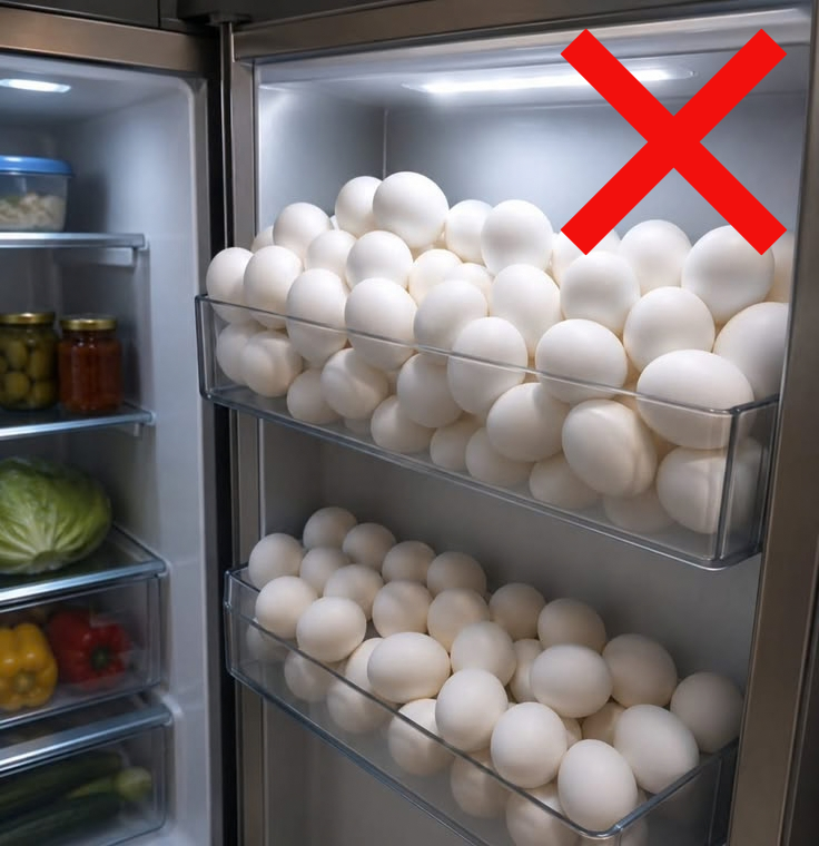 Rolling Egg Dispenser Rack
